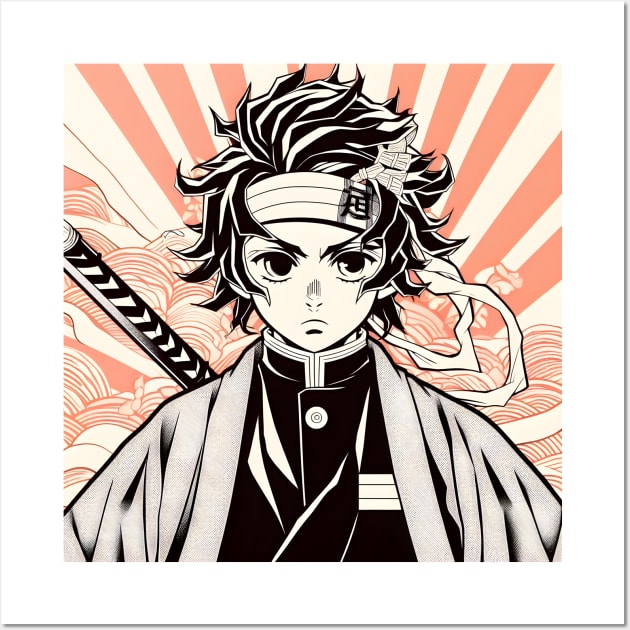 Manga and Anime Inspired Art: Exclusive Designs Wall Art by insaneLEDP